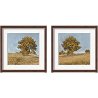 Framed 'Autumn's Tranquility 2 Piece Framed Art Print Set' border=