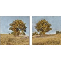 Framed 'Autumn's Tranquility 2 Piece Art Print Set' border=