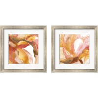 Framed 'Sunset Marble 2 Piece Framed Art Print Set' border=