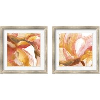 Framed 'Sunset Marble 2 Piece Framed Art Print Set' border=