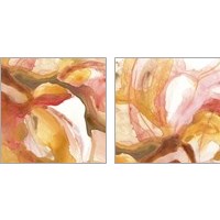 Framed 'Sunset Marble 2 Piece Art Print Set' border=