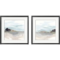 Framed 'Glacial Coast 2 Piece Framed Art Print Set' border=