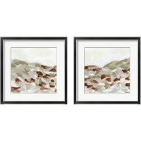 Framed 'Hillside Mosaic 2 Piece Framed Art Print Set' border=