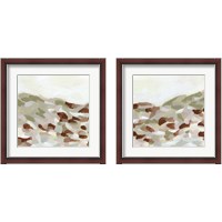 Framed 'Hillside Mosaic 2 Piece Framed Art Print Set' border=