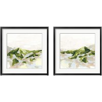 Framed 'Emerald Hills 2 Piece Framed Art Print Set' border=