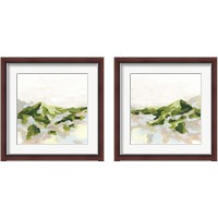 Framed 'Emerald Hills 2 Piece Framed Art Print Set' border=