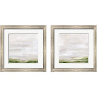 Framed 'Marsh Horizon 2 Piece Framed Art Print Set' border=