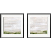 Framed 'Marsh Horizon 2 Piece Framed Art Print Set' border=