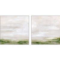 Framed 'Marsh Horizon 2 Piece Art Print Set' border=