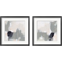 Framed Neutral Echo 2 Piece Framed Art Print Set