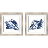 Framed Beach Brushwork 2 Piece Framed Art Print Set