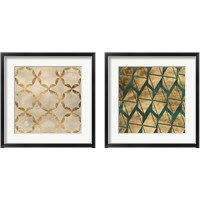 Framed Tile Tableau 2 Piece Framed Art Print Set