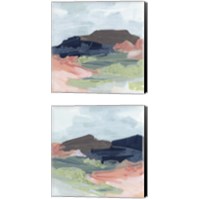 Framed 'Valley Sweep 2 Piece Canvas Print Set' border=