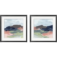 Framed 'Valley Sweep 2 Piece Framed Art Print Set' border=