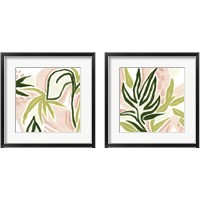 Framed 'Island Whim 2 Piece Framed Art Print Set' border=