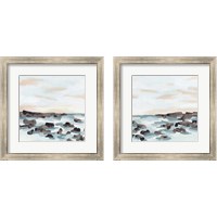 Framed Coastal Shoals 2 Piece Framed Art Print Set