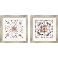 Framed Summertime Ceramic 2 Piece Framed Art Print Set