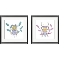 Framed Floral Beetles 2 Piece Framed Art Print Set