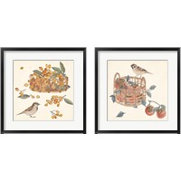 Framed Basket with Fruit2 Piece Framed Art Print Set