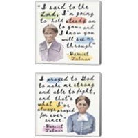 Framed Harriet Tubman 2 Piece Canvas Print Set