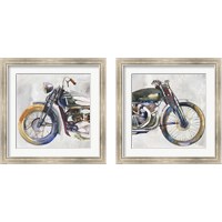 Framed 'Moto Metal 2 Piece Framed Art Print Set' border=