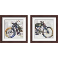 Framed 'Moto Metal 2 Piece Framed Art Print Set' border=