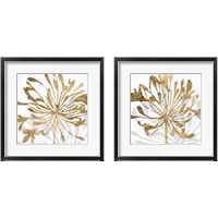 Framed Golden Gilt Bloom 2 Piece Framed Art Print Set