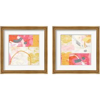 Framed 'Kimono 2 Piece Framed Art Print Set' border=