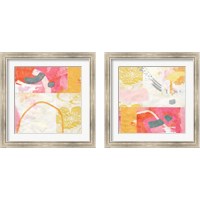 Framed 'Kimono 2 Piece Framed Art Print Set' border=