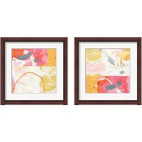 Framed 'Kimono 2 Piece Framed Art Print Set' border=