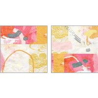 Framed 'Kimono 2 Piece Art Print Set' border=