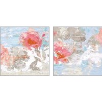 Framed 'Spring Fling 2 Piece Art Print Set' border=