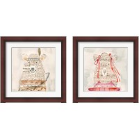 Framed Lids Bear 2 Piece Framed Art Print Set