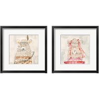 Framed Lids Bear 2 Piece Framed Art Print Set