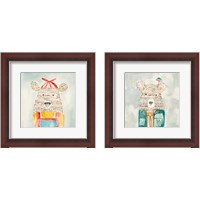 Framed 'Lids Bear 2 Piece Framed Art Print Set' border=