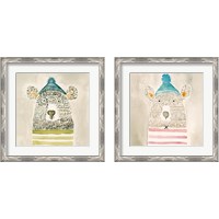 Framed 'Lids Bear 2 Piece Framed Art Print Set' border=