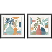 Framed 'Coastal Creations 2 Piece Framed Art Print Set' border=