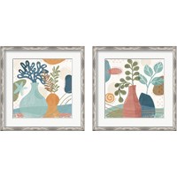 Framed 'Coastal Creations 2 Piece Framed Art Print Set' border=