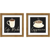 Framed 'Fresh Coffee 2 Piece Framed Art Print Set' border=