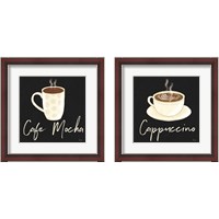 Framed 'Fresh Coffee 2 Piece Framed Art Print Set' border=