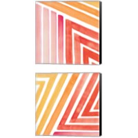 Framed 'Skatepark 2 Piece Canvas Print Set' border=