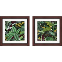 Framed 'Jungle Safari 2 Piece Framed Art Print Set' border=