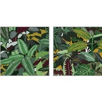 Framed Jungle Safari 2 Piece Art Print Set