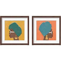 Framed Kenya Couture Bright 2 Piece Framed Art Print Set