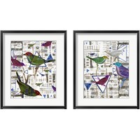 Framed Bird Intersection 2 Piece Framed Art Print Set