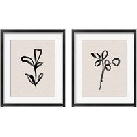 Framed 'Autumn Gesture 2 Piece Framed Art Print Set' border=