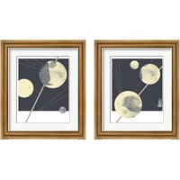 Framed 'Planetary Weights 2 Piece Framed Art Print Set' border=