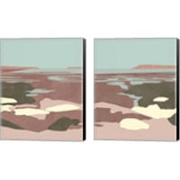 Framed 'Saltwater Sea 2 Piece Canvas Print Set' border=
