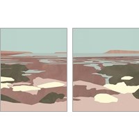 Framed 'Saltwater Sea 2 Piece Art Print Set' border=