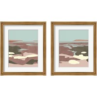 Framed 'Saltwater Sea 2 Piece Framed Art Print Set' border=
